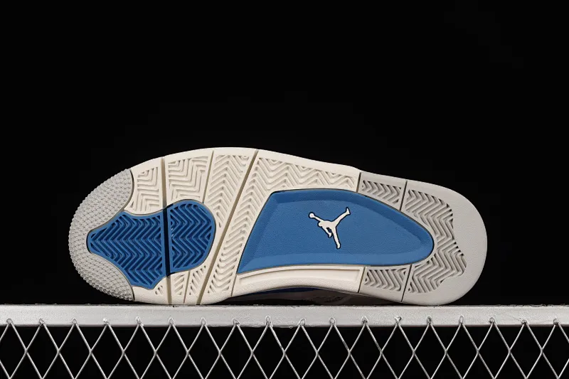 All Categories Air Jordan Jordan Series Basketball Shoes Air Jordan 4 Special Price Air Jordan 4 Retro "Military Blue" AJ4 Joe 4 White Blue 308497-105